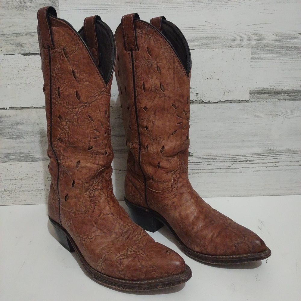 Abilene Boots Women's Size 6 M Brown leather